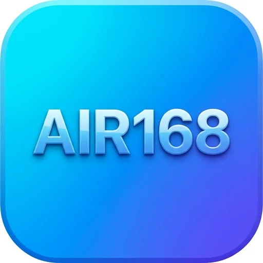 air168 Logo - Resmi